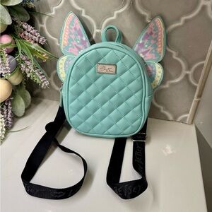 Betsey Johnson mini butterfly backpack
